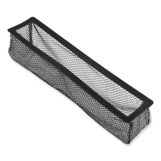 deflecto® Register Nets, 4 x 12 x 0.1, Black (DEFRFN124)