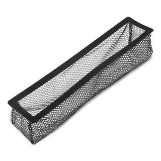 deflecto® Register Nets, 4 x 12 x 0.1, Black (DEFRFN124)