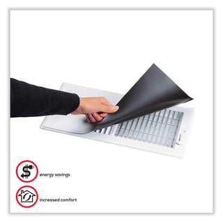 deflecto® Magnetic Vent Covers, 8 x 15 x 0.12, White, 3/Pack (DEFMVCX815)