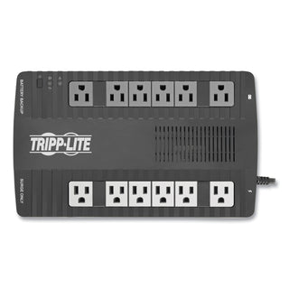 Tripp Lite AVR Series Ultra-Compact Line-Interactive UPS, USB, 12 Outlets, 900 VA, 420 J (TRPAVR900U)