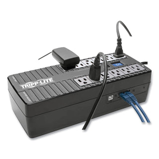 Tripp Lite ECO Series Energy-Saving Standby UPS, USB, LCD Display, 12 Outlets, 850 VA, 420J (ECO850LCD)