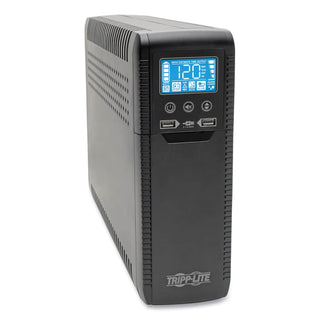 Tripp Lite ECO Series Desktop UPS Systems with USB Monitoring, 10 Outlets, 1440 VA, 316 J (TRPECO1500LCD)