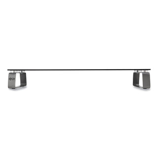 Tripp Lite Universal Glass-Top Monitor Riser, 22w x 8d x 3h, Clear (TRPMR2208G)