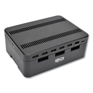 Tripp Lite USB Charging Station with Quick Charge 3.0, Holds 7 Devices, Black (TRPU280007CQCST)