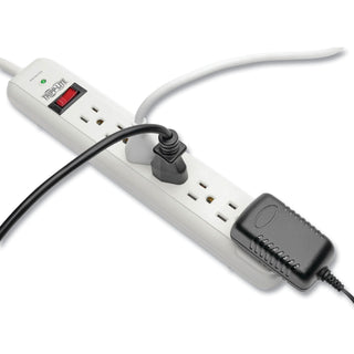 Tripp Lite Protect It! Surge Protector, 7 Outlets, 6 ft. Cord, 1080 Joules, Light Gray (TRPSTRIKER)