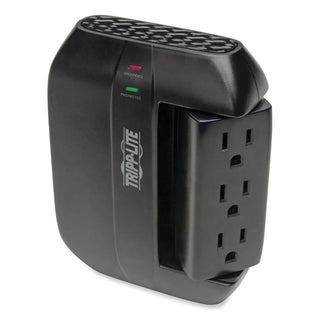 Tripp Lite Protect It! Surge Protector, 6 Rotatable Outlets, Direct-Plug In, 1500 Joules (33161F)