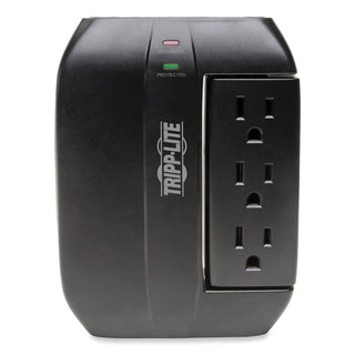 Tripp Lite Protect It! Surge Protector, 6 Rotatable Outlets, Direct-Plug In, 1500 Joules (33161F)