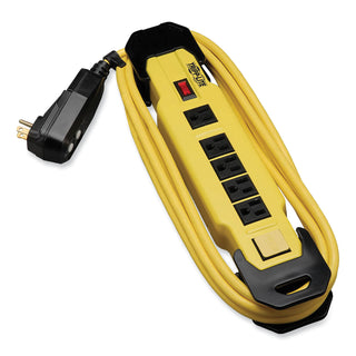 Tripp Lite Power It! Safety Power Strip, 6 Outlets, 9 ft. Cord and Clip, GFCI Plug (TRPTLM609GF)