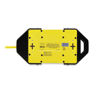 Tripp Lite Power It! Safety Power Strip, 8 Outlets, 12 ft. Cord and Clip, GFCI Plug (N66633)