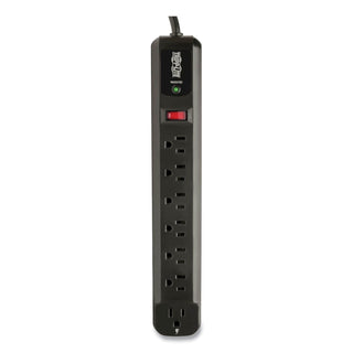Tripp Lite Protect It! Surge Protector, 7 Outlets, 4 ft. Cord, 1080 Joules, Black (DA5468)