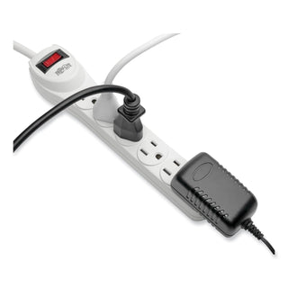Tripp Lite TLP602 Surge Suppressor, 6 Outlets, 2 ft Cord, 180 Joules, Light Gray (807900)