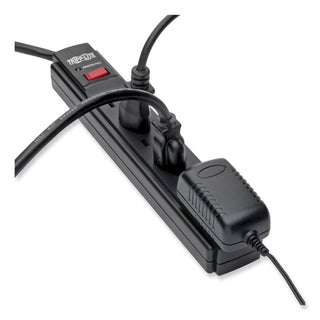 Tripp Lite Protect It! Surge Protector, 6 Outlets, 6 ft. Cord, 790 Joules, Black (TRPTLP606B)
