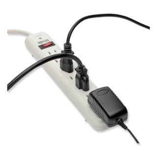 Tripp Lite TLP712 Surge Suppressor, 7 Outlets, 12 ft Cord, 1080 Joules, Light Gray (808009)