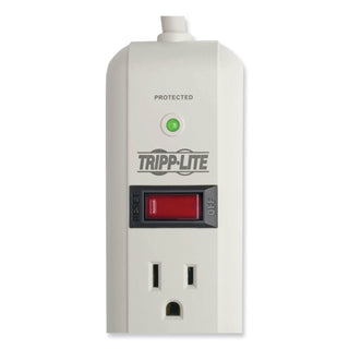 Tripp Lite TLP712 Surge Suppressor, 7 Outlets, 12 ft Cord, 1080 Joules, Light Gray (808009)