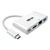 Tripp Lite USB 3.1 Gen 1 USB-C to HDMI Adapter, USB-A/USB-C PD Charging/Gigabit Ethernet (TRPU44406NHGUC)
