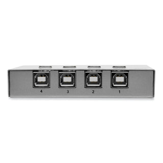Tripp Lite USB 2.0 Printer/Peripheral Sharing Switch, 4 Ports (TRPU215004R)