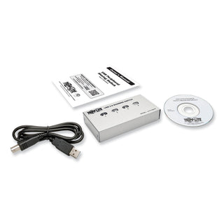 Tripp Lite USB 2.0 Printer/Peripheral Sharing Switch, 4 Ports (TRPU215004R)
