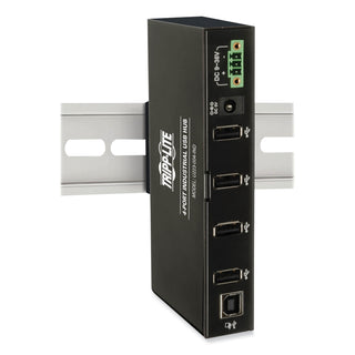 Tripp Lite 4-Port USB 2.0 Mini Hub, Black (TRPU223004IND)