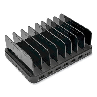 Tripp Lite USB Charging Station with Quick Charge 3.0, Holds 7 Devices, Black (TRPU280007CQCST)