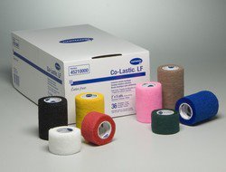 Co-Lastic® Cohesive Bandage 1 Inch X 5 Yard Self-Adherent Closure Tan NonSterile Standard Compression (678019_CS)