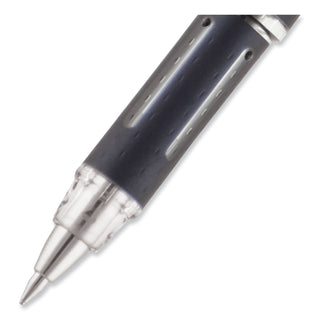 uniball® Jetstream Stick Ballpoint Pen, Fine 0.7mm, Black Ink, Black Barrel (UBC40173)