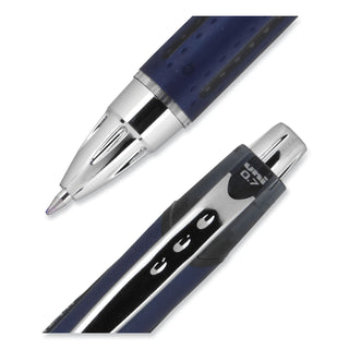 uniball® Jetstream Retractable Ballpoint Pen, Fine 0.7mm, Black Ink, Blue Barrel (UBC62152)