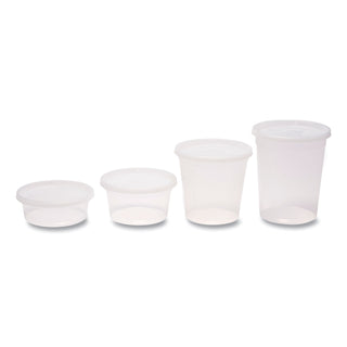 GEN Plastic Deli Containers, 16 oz, Clear, Plastic, 240/Carton (GENDELI16OZ)