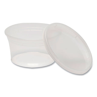 GEN Plastic Deli Containers, 12 oz, Clear, Plastic, 240/Carton (GENDELI12OZ)