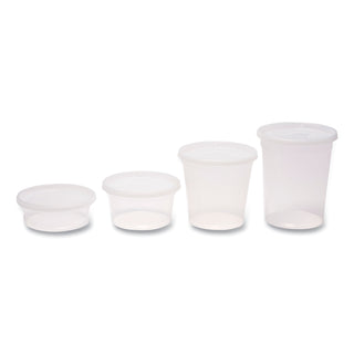 GEN Plastic Deli Containers, 32 oz, Clear, Plastic, 240/Carton (GENDELI32OZ)
