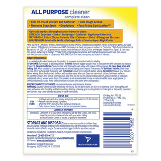 LYSOL® Brand Trigger Bottle All Purpose Cleaner, Lemon Scented, 32 Oz (RAC75352CT)