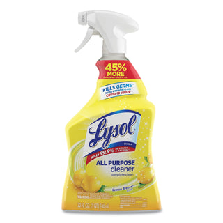 LYSOL® Brand Trigger Bottle All Purpose Cleaner, Lemon Scented, 32 Oz (RAC75352CT)