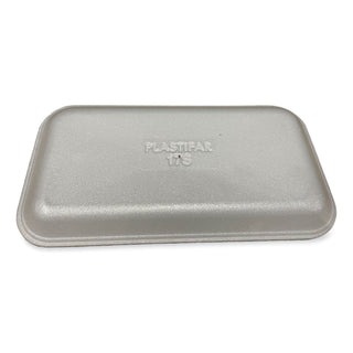 GEN Meat Trays, #17S, 8.5 x 4.69 x 0.64, White, 500/Carton (GEN17SWH)