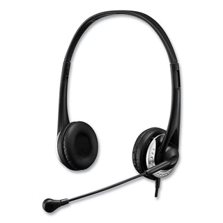 Adesso Xtream P2 USB Wired Multimedia Headset with Microphone, Binaural Over the Head, Black (ADEXTREAMP2)