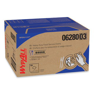 WypAll® X80 Foodservice Towels, Blue, Carton of 150 (KIM06280)