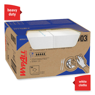 WypAll® X80 Foodservice Towels, Blue, Carton of 150 (KIM06280)