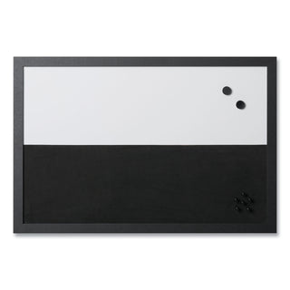 MasterVision™ Black & White Message Board Set, Assorted Sizes & Colors, 3/Set (BVCSOR033)