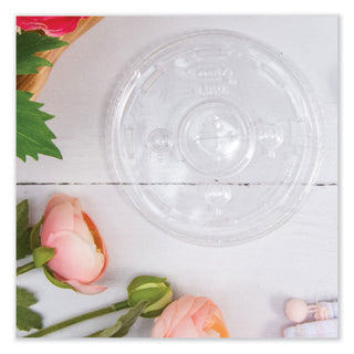 SOLO® Straw-Slot Cold Cup Lids, Fits 30 oz to 32 oz Cups, Clear, 50/Sleeve, 20 Sleeves/Carton (DCCL32CR)