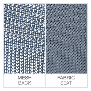 Workspace by Alera® Workspace by Alera Mesh Back Fabric Task Chair, Supports Up to 275 lb, 17.32" to 21.1" Seat Height, Seafoam Blue Seat/Back (ALEWS42B77)