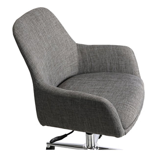 Workspace by Alera® Workspace by Alera Mid-Century Task Chair, Supports Up to 275 lb, 18.9" to 22.24" Seat Height, Gray Seat, Gray Back (ALEWS4241)