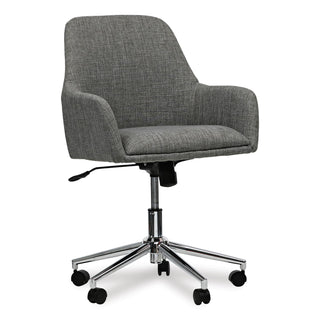 Workspace by Alera® Workspace by Alera Mid-Century Task Chair, Supports Up to 275 lb, 18.9" to 22.24" Seat Height, Gray Seat, Gray Back (ALEWS4241)