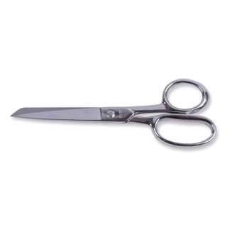 Clauss® Hot Forged Carbon Steel Shears, 8" Long, 3.88" Cut Length, Nickel Straight Handle (ACM10257)