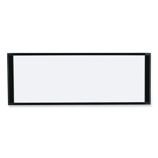 MasterVision™ Cubicle Workstation Dry Erase Board, 36 x18, Black Aluminum Frame (BVCMA10007705)