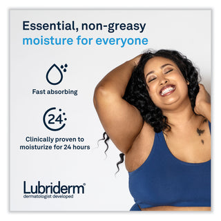 Lubriderm® Skin Therapy Hand and Body Lotion, 16 oz Pump Bottle, 12/Carton (PFI48323)