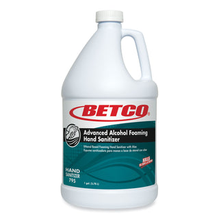 Betco® Clario Advanced Alcohol Foaming Sanitizer, 1 gal Bottle, Citrus, 4/Carton (BET7950400CT)