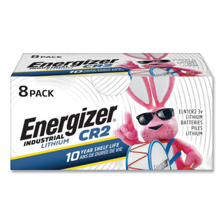 Energizer® Industrial Lithium CR2 Photo Battery, 3 V, 8/Pack (EVEELN1CR28)