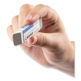 Tombow® Mono® Sand and Rubber Eraser, For Pencil/Ink Marks, Rectangular Block, Medium, White (TOM57302)