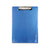 Saunders Plastic Clipboard, 1/2" Capacity, 8 1/2 x 12 Sheets, Ice Blue (SAU00439)