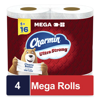 Charmin® Ultra Strong Bathroom Tissue, Septic Safe, 2-Ply, White, 264 Sheet/Roll, 4/Pack (PGC08816PK) (PGC08816PK)