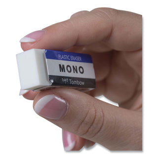 Tombow® Mono® Eraser, For Pencil Marks, Rectangular Block, Small, White (TOM57320)