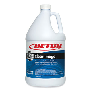 Betco® Clear Image Glass and Surface Cleaner, Rain Fresh Scent, 1 gal Bottle, 4/Carton (BET1920400)